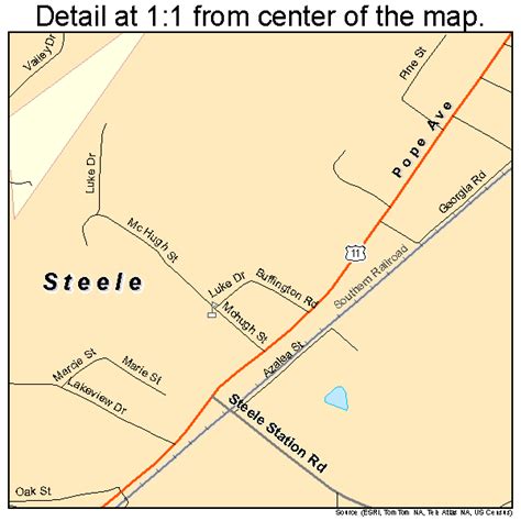 route 1 box 205 steele alabama|steele alabama map.